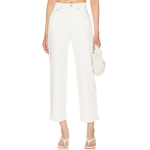 Pistola Women's P00016323OP Size 26 Sand Cassie Crop Super High Rise Straight - Picture 1 of 12